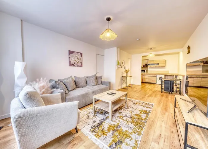 La Clemence - Close To Train Station - Garage Appartamento Reims